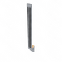 Brooklyn Modern Grey Fluted Filler - 3" W x 96" H x 0.75" D