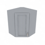 Brooklyn Modern Grey Corner Wall Cabinet - 24" W x 30" H x 12" D 24" W