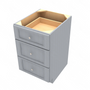 Brooklyn Modern Grey Drawer Base Cabinet - 21" W x 34.5" H x 24" D 21" W