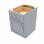 Brooklyn Modern Grey Desk Drawer Base Cabinet - 18" W x 29.5" H x 24" D 18" W