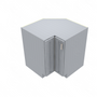 Brooklyn Modern Grey Easy Reach Cabinet - 33" W x 34.5" H x 24" D 33" W