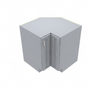 Brooklyn Modern Grey Easy Reach Cabinet - 33" W x 34.5" H x 24" D 33" W