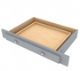 Brooklyn Modern Grey Vanity Drawer - 36" W x 4.75" H x 21" D 36" W