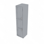 Brooklyn Modern Grey Single Door Pantry - 18" W x 84" H x 24" D 18" W