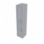 Brooklyn Modern Grey Single Door Pantry - 18" W x 96" H x 24" D 18" W