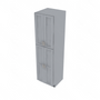 Brooklyn Modern Grey Double Door Pantry - 24" W x 90" H x 24" D 24" W