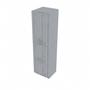 Brooklyn Modern Grey Double Door Pantry - 24" W x 96" H x 24" D 24" W