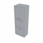 Brooklyn Modern Grey Double Door Pantry - 30" W x 90" H x 24" D 30" W