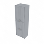 Brooklyn Modern Grey Double Door Pantry - 30" W x 96" H x 24" D 30" W