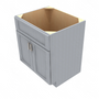 Brooklyn Modern Grey Sink Base Cabinet - 30" W x 34.5" H x 24" D 30" W