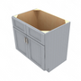 Brooklyn Modern Grey Sink Base Cabinet - 36" W x 34.5" H x 24" D 36" W
