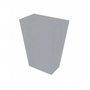 Brooklyn Modern Grey Transitional Cabinet Leg - 4.5" W x 3.5" H x 2" D 4.5" W