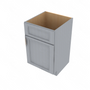 Brooklyn Modern Grey Single Door Vanity Base - 21" W x 34.5" H x 21" D 21" W