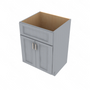 Brooklyn Modern Grey Double Door Vanity - 24" W 24" W