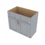 Brooklyn Modern Grey Double Door Vanity - 36" W 36" W