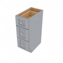 Brooklyn Modern Grey Vanity Drawer Base - 12" W x 34.5" H x 21" D 12" W