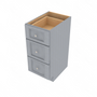 Brooklyn Modern Grey Vanity Drawer Base - 15" W x 34.5" H x 21" D 15" W