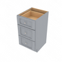Brooklyn Modern Grey Vanity Drawer Base - 18" W x 34.5" H x 21" D 18" W