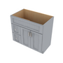Brooklyn Modern Grey Vanity Combo Cabinet Left - 36" W x 34.5" H x 21" D 36" W