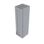 Brooklyn Modern Grey Single Door Wall Cabinet - 12" W x 42" H x 12" D 12" W