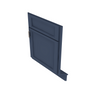 Brooklyn Midnight Corner Sink Front for 42" Space - 27" W Default Title