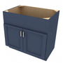 Brooklyn Midnight Farm Sink Base Cabinet - 36" W Default Title