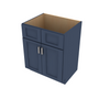 Brooklyn Midnight Double Door Vanity - 27" W Default Title