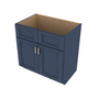 Brooklyn Midnight Double Door Vanity - 33" W Default Title