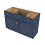 Brooklyn Midnight Vanity Sink Base - 48" W Default Title