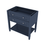 Brooklyn Midnight Open Shelf Vanity SB - 36" W Default Title