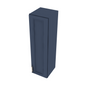 Brooklyn Midnight Single Door Wall Cabinet - 12" W x 42" H Default Title