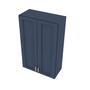 Brooklyn Midnight Double Door Wall Cabinet - 27" W x 42" H Default Title