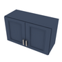 Brooklyn Midnight Double Door Wall Cabinet - 30" W x 18" H Default Title