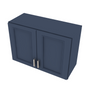 Brooklyn Midnight Double Door Wall Cabinet - 30" W x 21" H Default Title