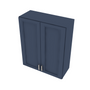 Brooklyn Midnight Double Door Wall Cabinet - 30" W x 36" H Default Title