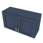 Brooklyn Midnight Double Door Wall Cabinet - 33" W x 18" H Default Title