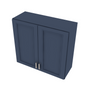 Brooklyn Midnight Double Door Wall Cabinet - 33" W x 30" H Default Title