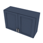 Brooklyn Midnight Double Door Wall Cabinet - 36" W x 24" H Default Title