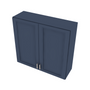 Brooklyn Midnight Double Door Wall Cabinet - 39" W x 36" H Default Title