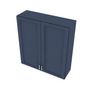Brooklyn Midnight Double Door Wall Cabinet - 39" W x 42" H Default Title