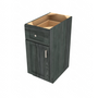 Brooklyn Slate Single Door Standard Base Cabinet - 15" W x 34.5" H x 24" D 15" W