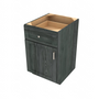 Brooklyn Slate Single Door Standard Base Cabinet - 21" W x 34.5" H x 24" D 21" W
