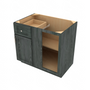 Brooklyn Slate Blind Base Cabinet - 36" W x 34.5" H x 24" D 36" W