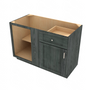 Brooklyn Slate Blind Base Cabinet - 48" W x 34.5" H x 24" D 48" W