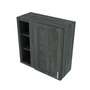 Brooklyn Slate Blind Wall Cabinet - 30" W x 30" H x 12" D 30" W