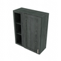 Brooklyn Slate Blind Wall Cabinet - 30" W x 36" H x 12" D 30" W