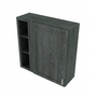 Brooklyn Slate Blind Wall Cabinet - 36" W x 36" H x 12" D 36" W
