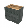 Brooklyn Slate Drawer Base Cabinet - 33" W x 34.5" H x 24" D 33" W