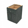 Brooklyn Slate Desk Drawer Base Cabinet - 18" W x 29.5" H x 24" D 18" W