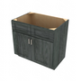 Brooklyn Slate Sink Base Cabinet - 36" W x 34.5" H x 24" D 36" W